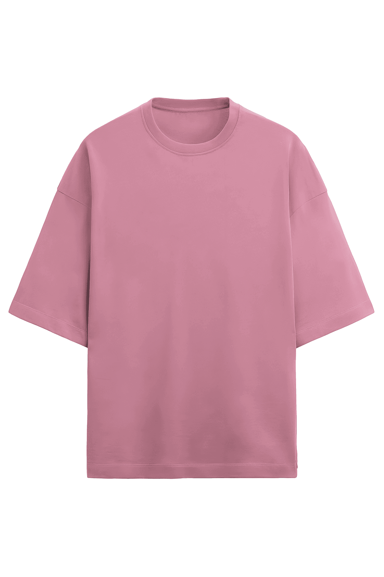 Terry Oversized T-Shirt Men - Front side
