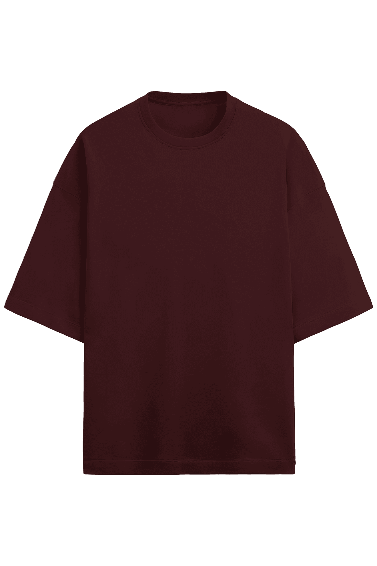 Terry Oversized T-Shirt Men - Front side